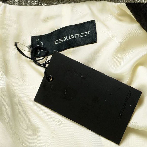 Dsquared2 Women's Sparkle One Button Blazer US M IT 42 - Picture 6 of 6